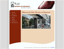 Tablet Screenshot of ankis-skomakeri.se